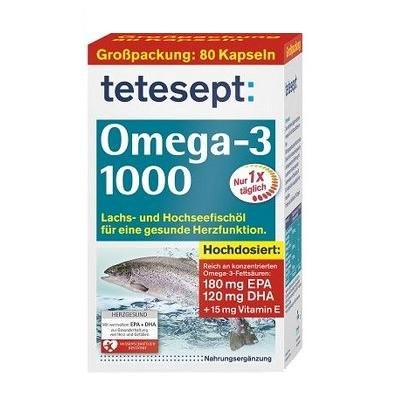 Dầu cá Tetesept Omega-3 Lachsol 1000mg