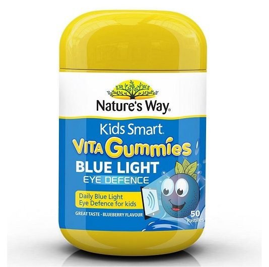Kẹo nhai bổ mắt Nature’s Way Kids Smart Vita Gummies Blue Light Eye Defence 