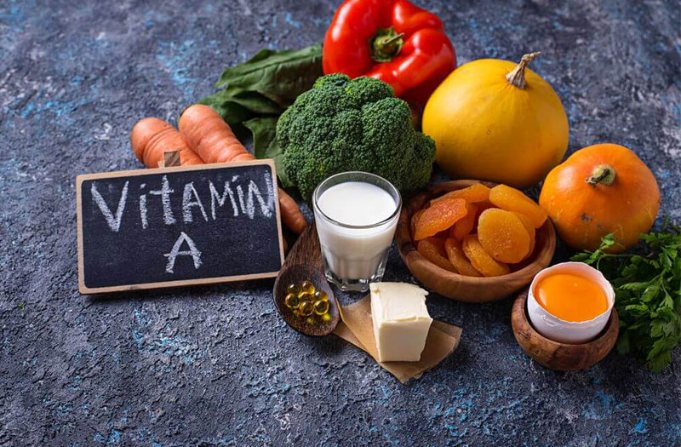 mắt yếu nên bổ sung thực phẩm giàu vitamin a