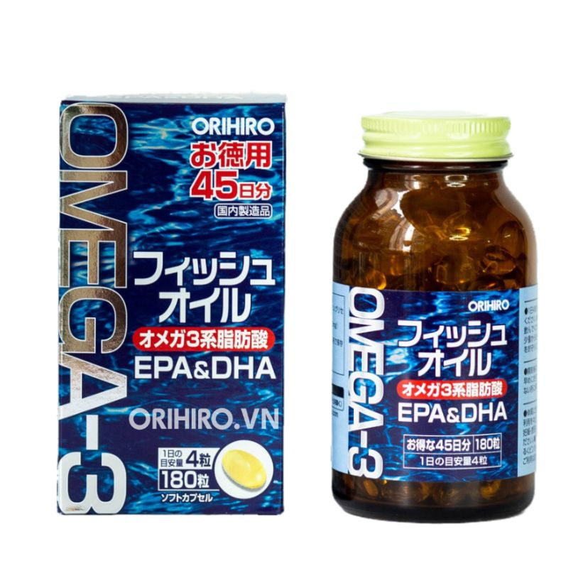 Viên uống bổ sung Omega 3 Orihiro 